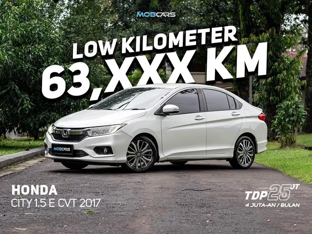4 JUTAAN! UDAH BISA BAWA HONDA CITY MATIC 2017 PUTIH KREDIT TERMURAH
