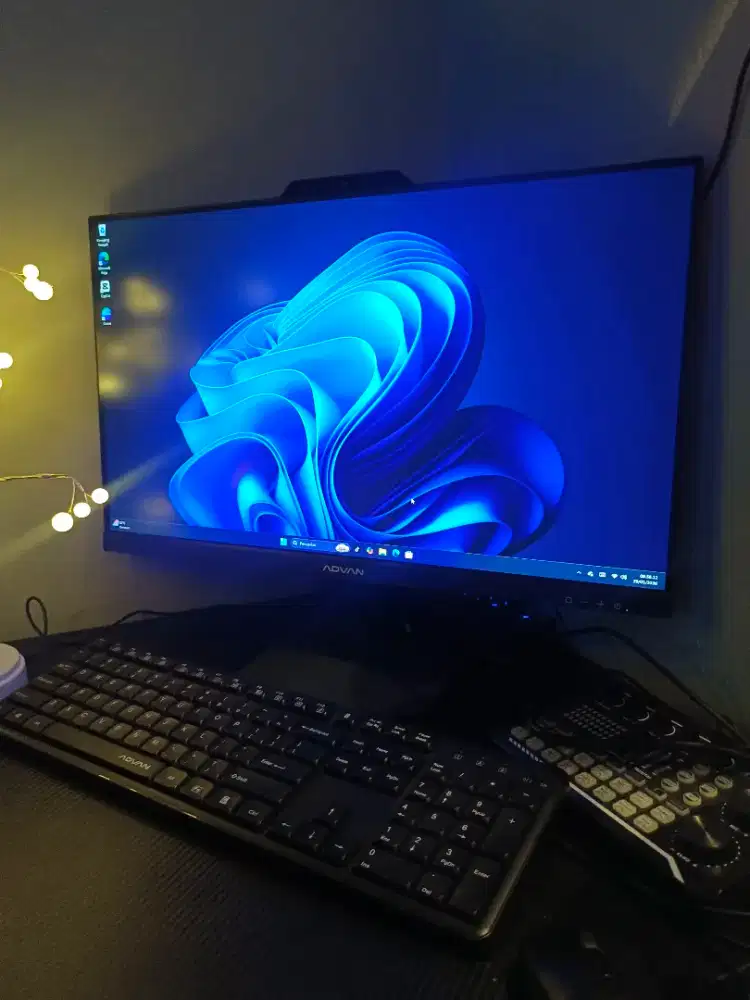 PC all in one (AIO) advan fullset murah
