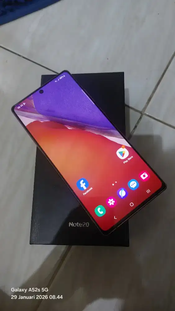Jual samsung note 20 8/256 normal