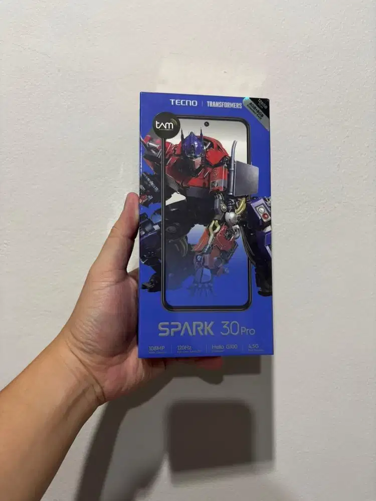 {BARU} Tecno Spark 30 Pro 8/128, SEGEL Garansi Resmi, Bisa COD