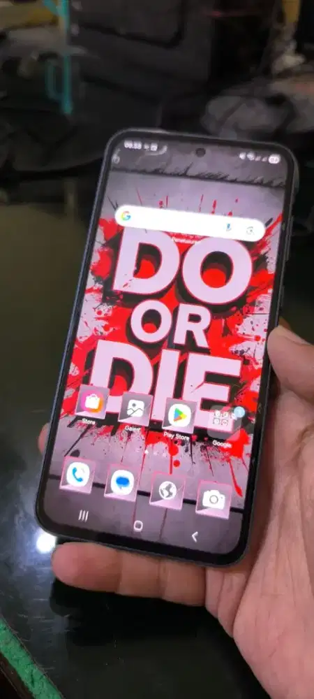 Jual santai pemakaian pribadi Samsung A55 8/256 lengkap dan mulus