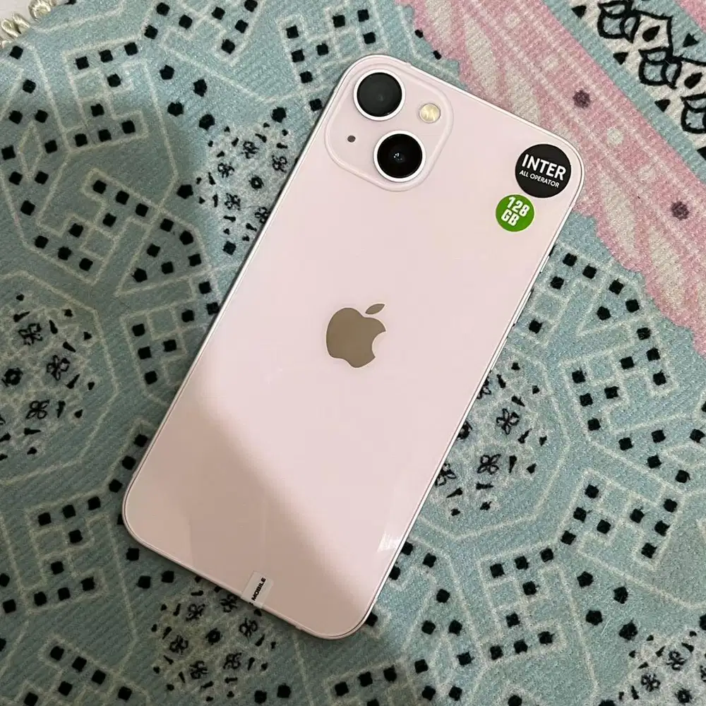 EX INTER IPHONE 13 128 GB PINK (2ND BERGARANSI)