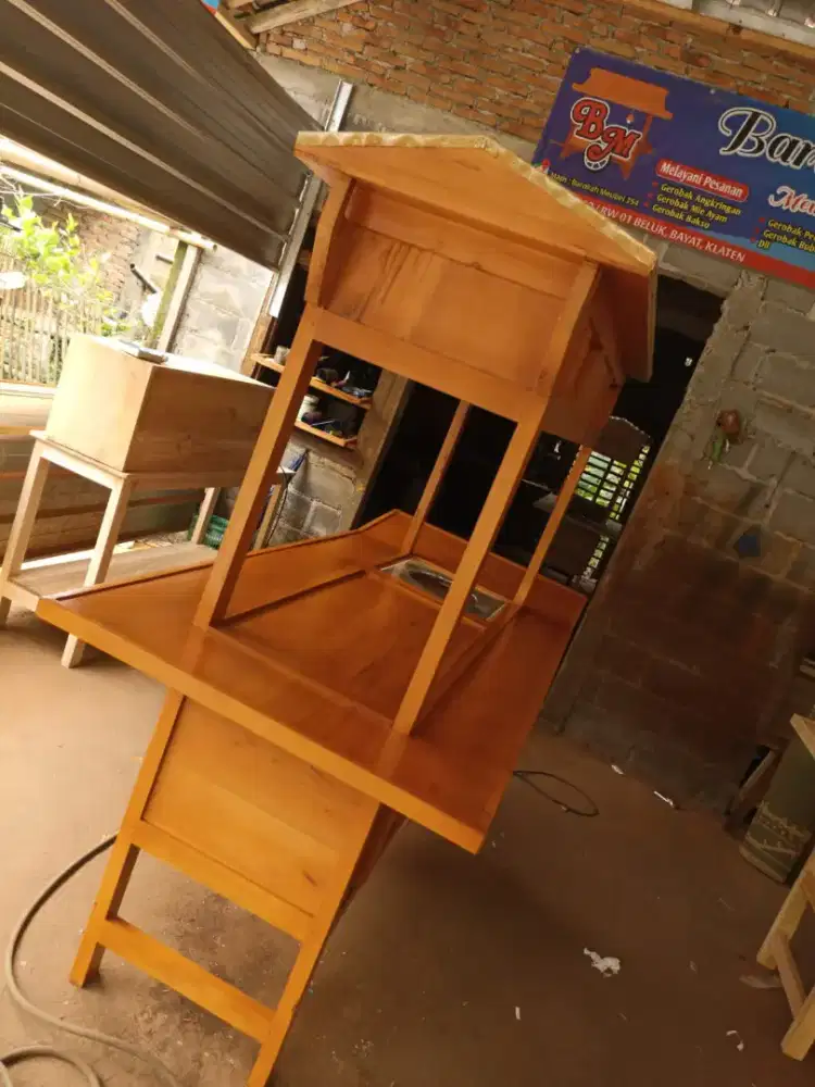 Jual Gerobak Angkringan,Bakso,Mie Ayam,Bubur,Roti BakardlL.