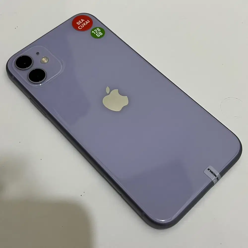 BEACUKAI IPHONE 11 128 GB PURPLE (2ND BERGARANSI)
