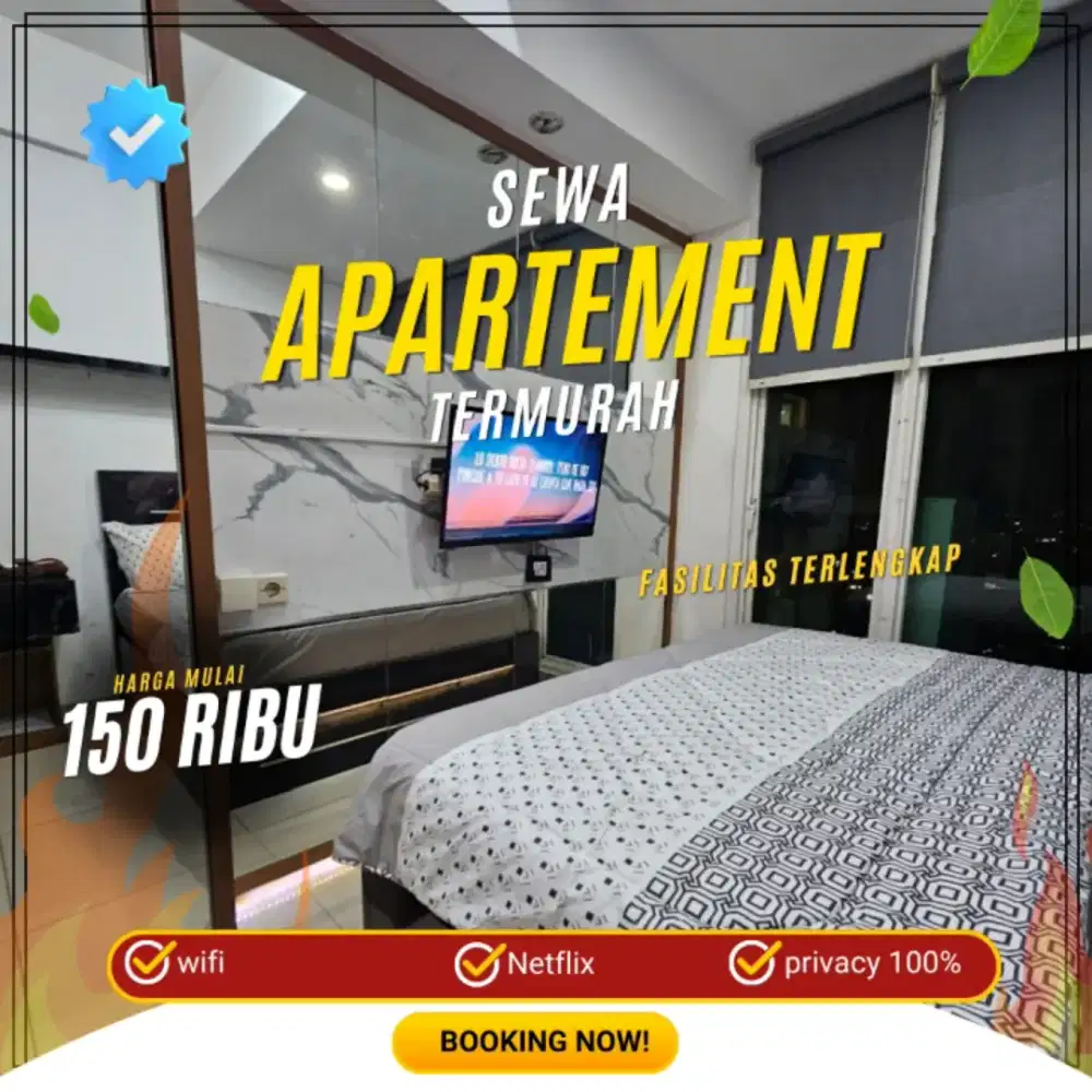 Sewa Apartemen Harian/Transit Jakarta Timur Bassura City Termurah