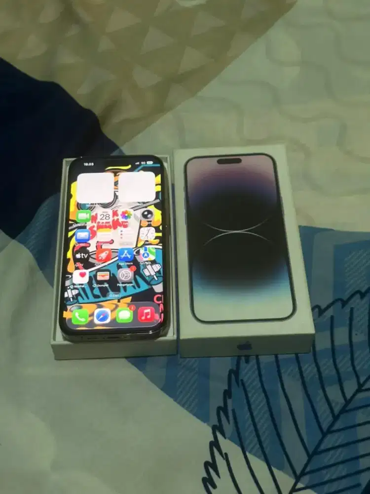 Iphone 14 pro 256 beacukai fullset