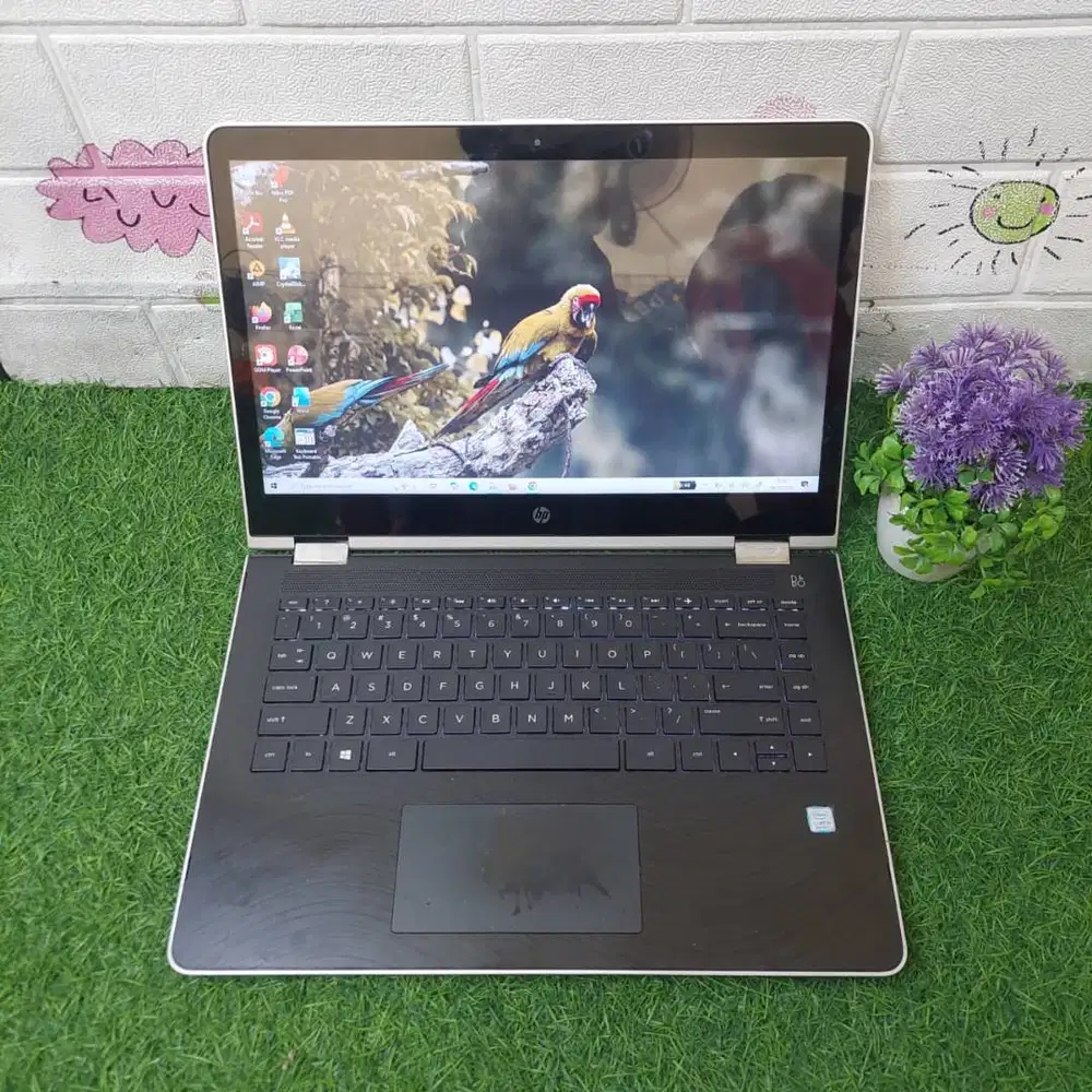 HP PAVILION X360 14-BA163TX INTEL CORE i5-8265U RAM 8GB SSD 256GB NVID