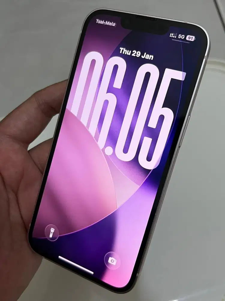 BEACUKAI DUAL SIM IPHONE 13 128 GB PINK (2ND BERGARANSI)