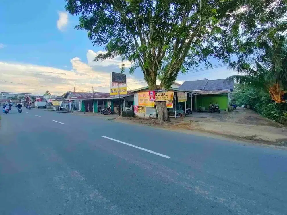 Tanah tepi Jalan Adisucipto 1.800m2 cocok untuk Gudang, Kantor, dll