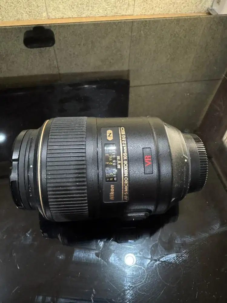Lensa Makro AFS Nikkor 105mm 1:2.8 G ED N VR