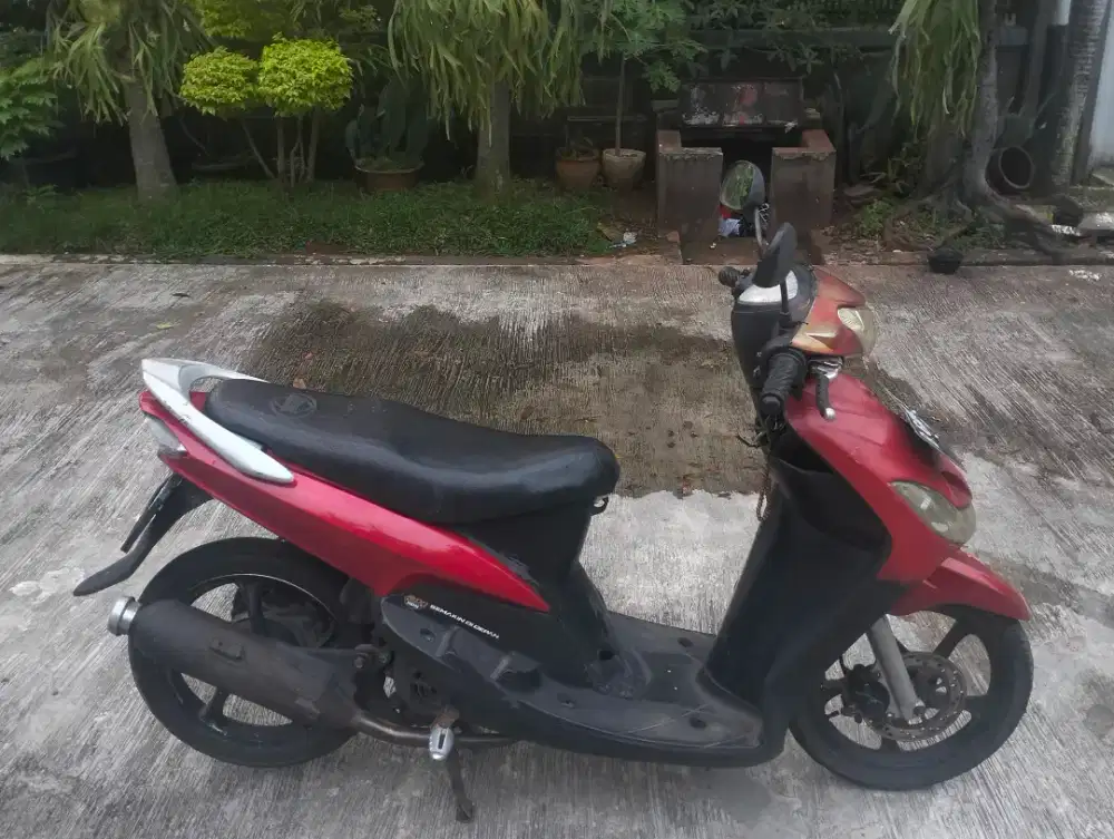 YAMAHA MIO SMILE 2010 MOTOR RAWATAN SIAP PAKAI LANGSUNG KELUAR KOTA