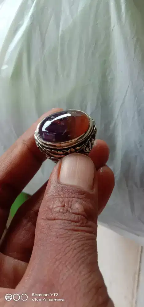 Batu ungu lavender Garut