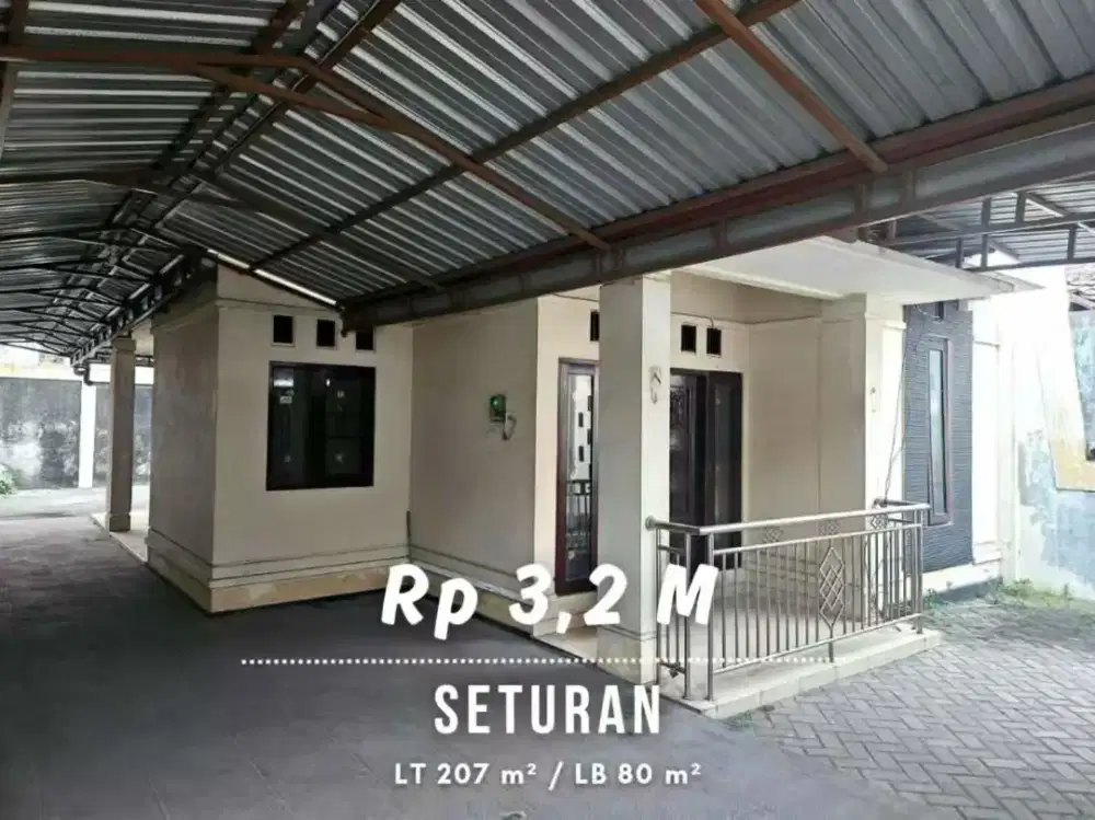 Dijual Rumah Halaman Luas dekat Jalan Seturan Raya