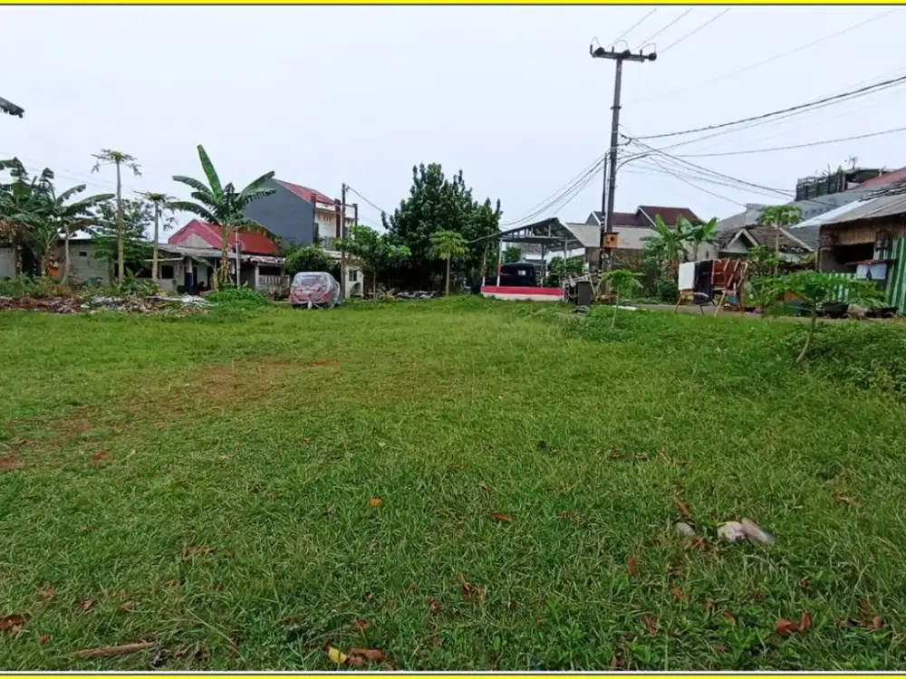 Dekat Stasiun Cilebut Kavling Promo Bonus Mesin Cuci