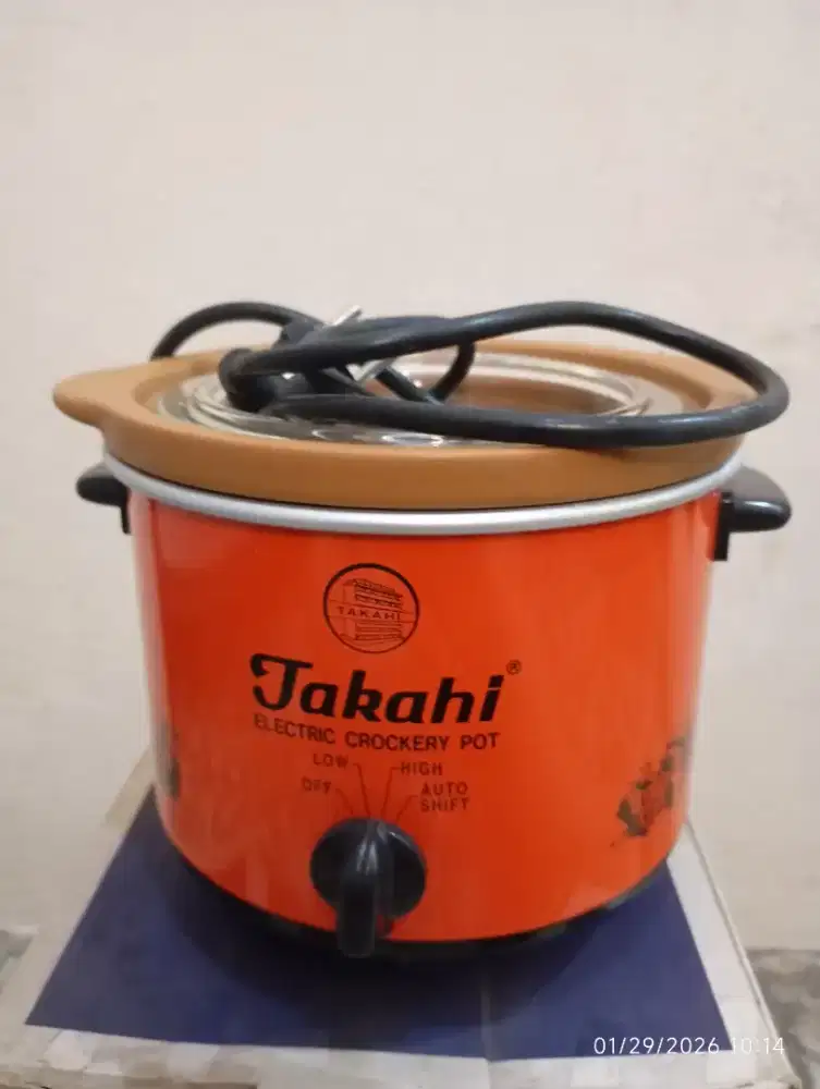 Slow Cooker MPASI Takahi 1,2 Liter