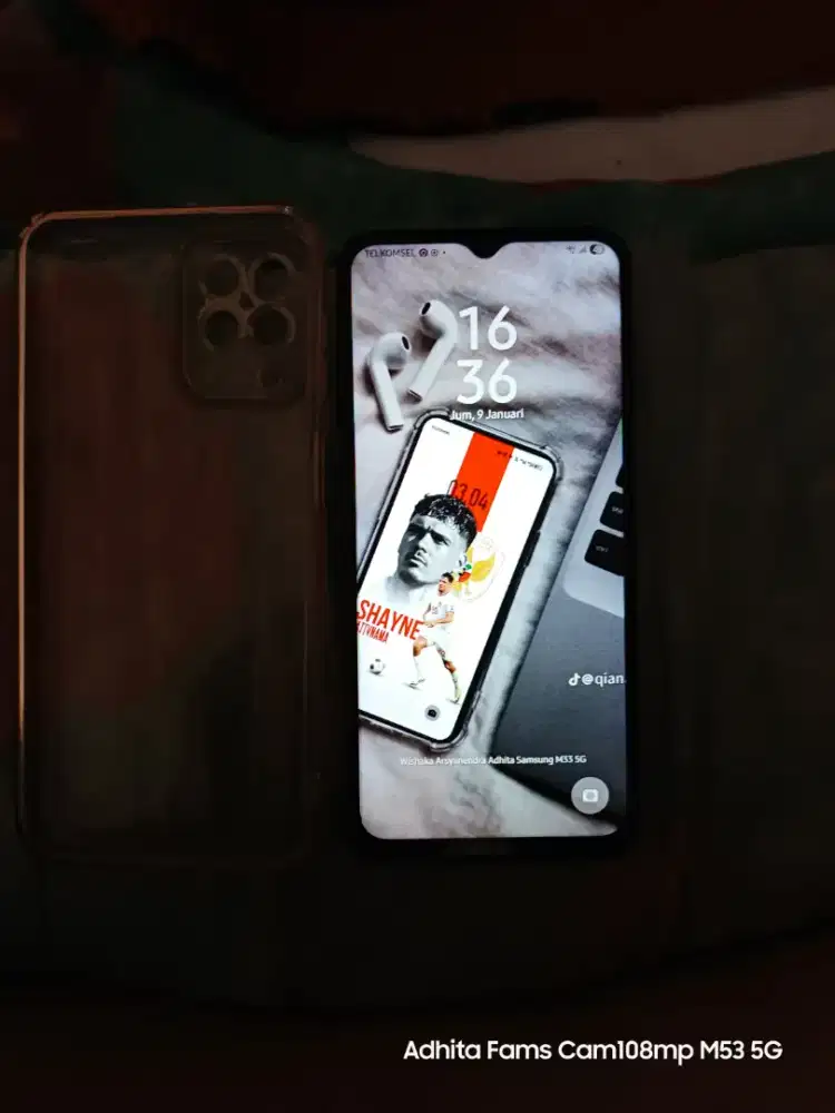 Samsung M33 5G Blue Ram 6+6/128GB Resmi Exs Sein Kondisi Baik