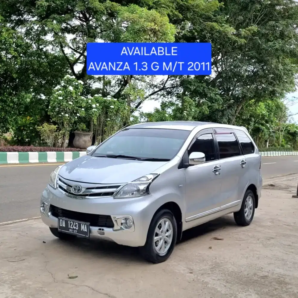 Toyota Avanza 1.3 G M/T 2011