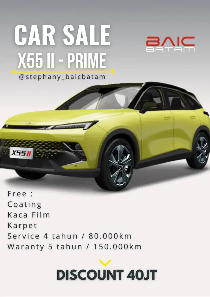 BAIC - X55 II PRIME