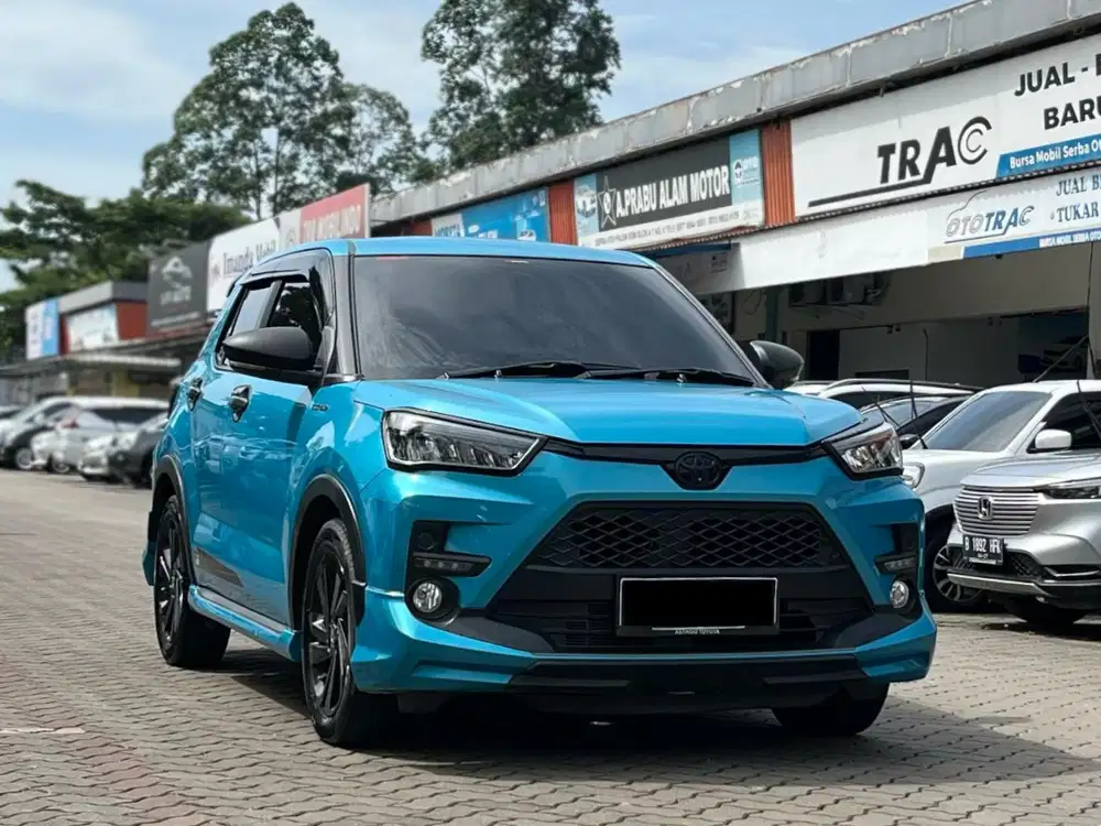 TOYOTA RAIZE GR SPORT 1.0 TURBO AT BIRU 2022 NON TSS