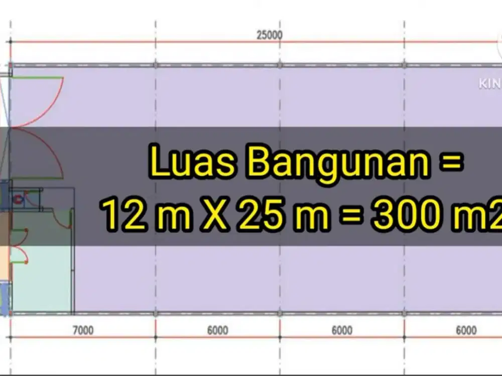 Disewakan Gudang 300 m2 Dekat JABABEKA INDUSTRI CIKARANG BEKASI JAWA BARAT