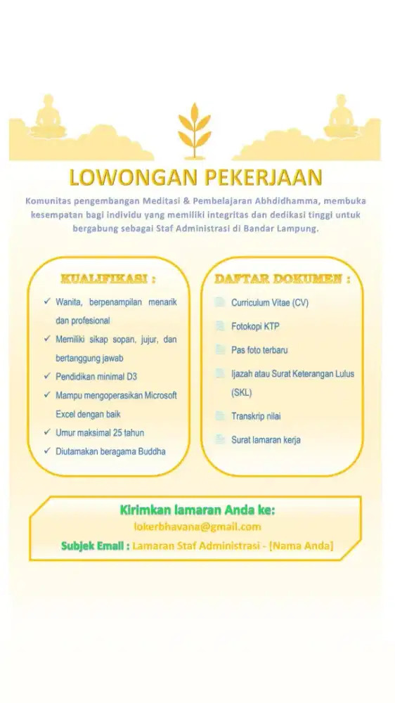 LOKER ADMIN BDL
