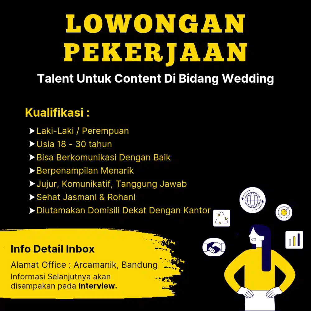 Lowongan Kerja Talent Konten