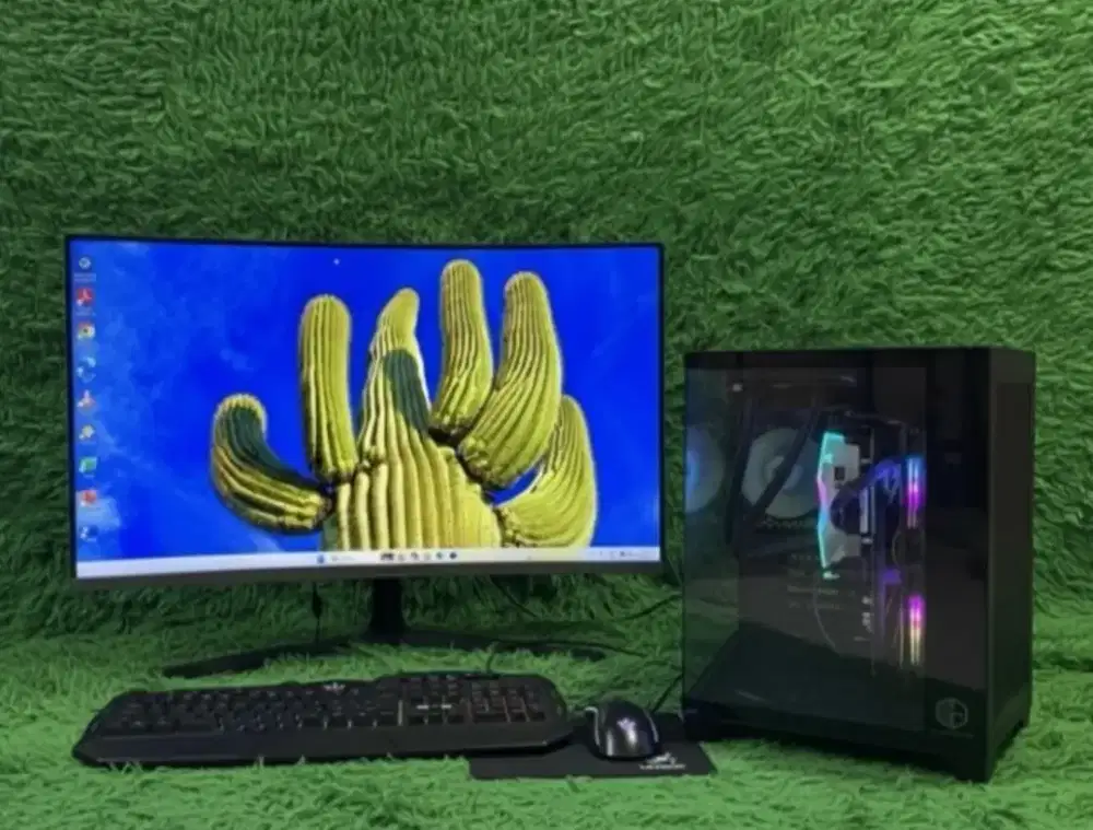 Ready Jual PC Gaming Middle Fullset Second