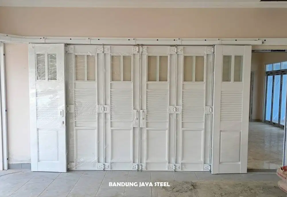 Produsen pintu garasi henderson sliding tikung / lipat harga terbaik