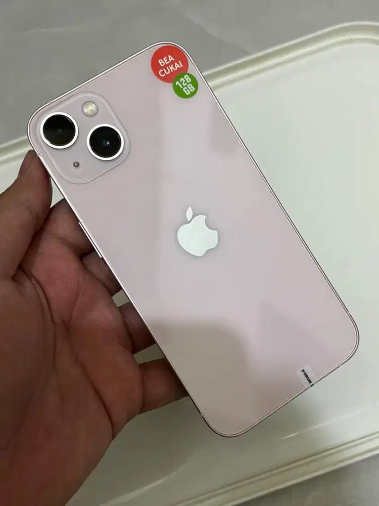 BEACUKAI IPHONE 13 128 GB PINK (2ND BERGARANSI)