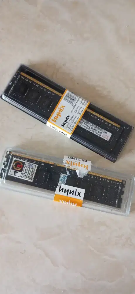 Ram pc ddr3 12800u 4gb & 8gb