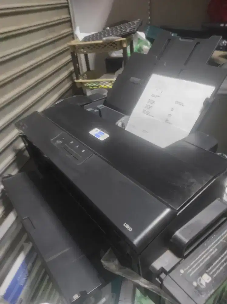 Printer epson L1800 A3 6 warna, sempurna siap pakai
