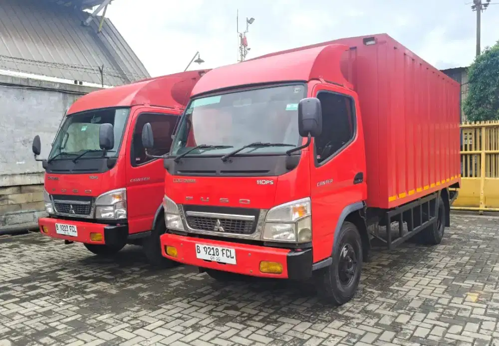 Min 2 unit CDD Mitsubishi Colt diesel canter FE 73 box besi 2020 bok