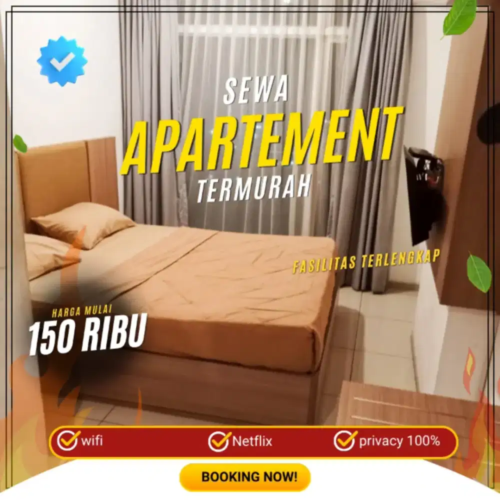 Sewa apartemen Harian/Transit Jakarta Pusat GREEN PRAMUKA CITY