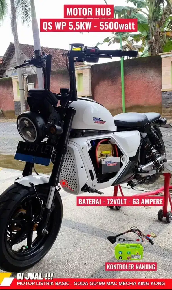 JUAL MOTOR LISTRIK KUSTOM