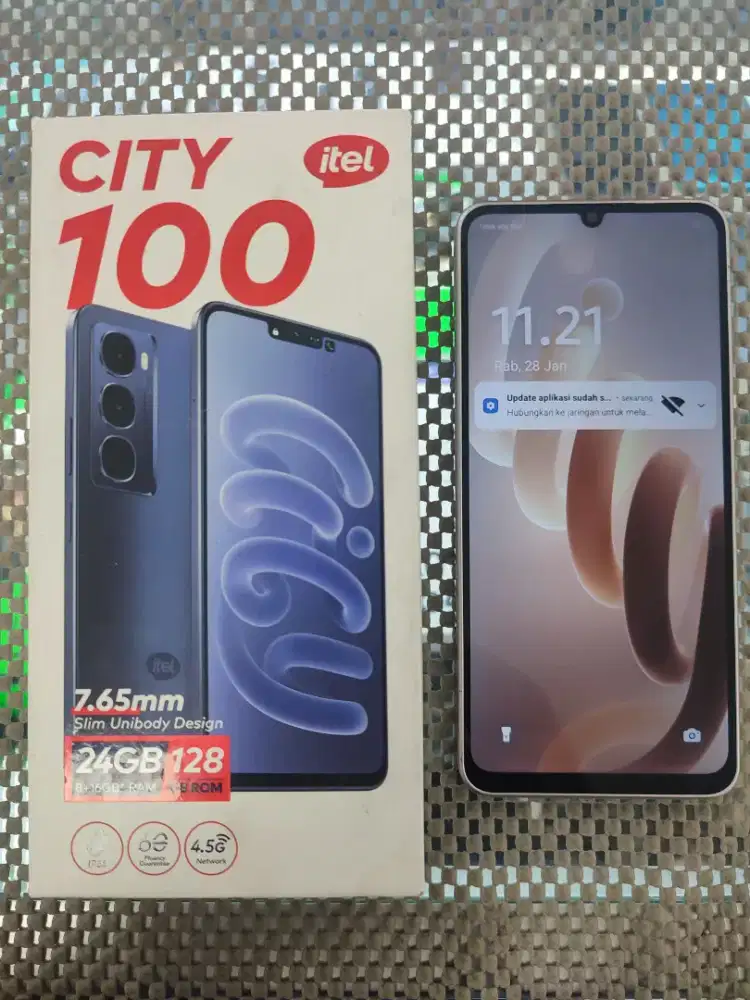 Itel City 100 8/128gb Second Bergaransi Bisa TT