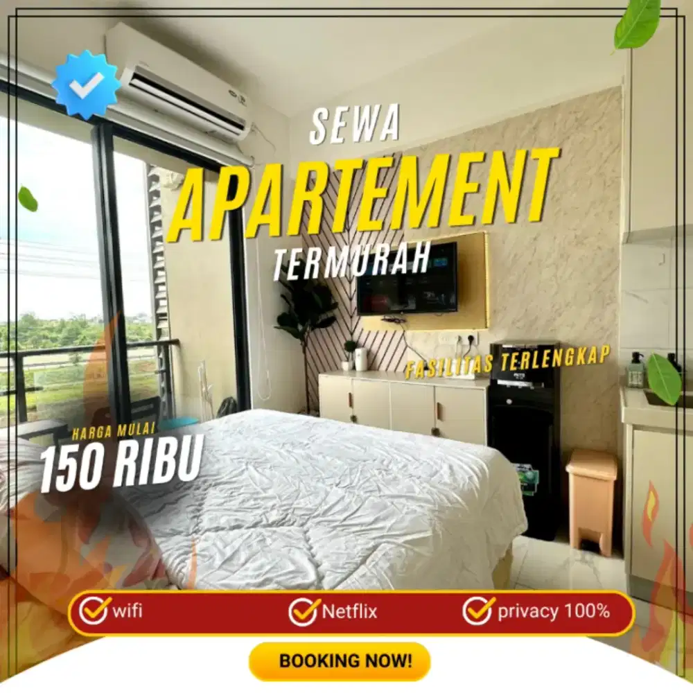 Sewa apartemen Jakarta Pusat GREEN PRAMUKA Harian/Transit Termurah