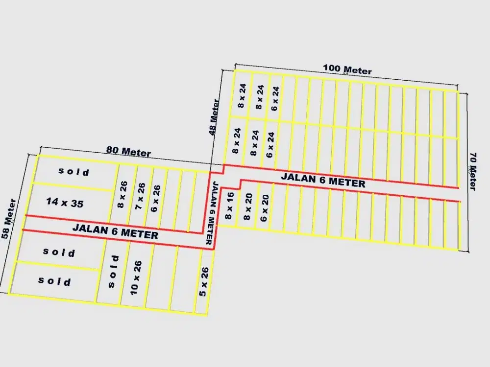 Tanah Kaplingan Di Inti KOta Dekat kampus USU Sekalian Bangun Juga Bisa