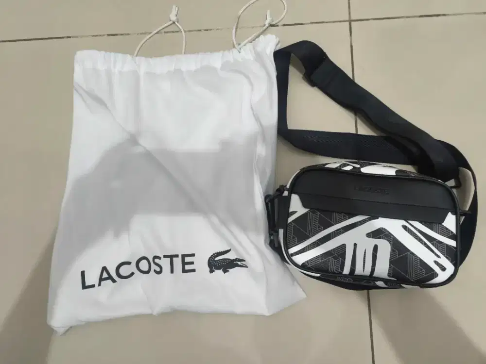 Tas Lacoste The Blend Contrast Reporter Bag