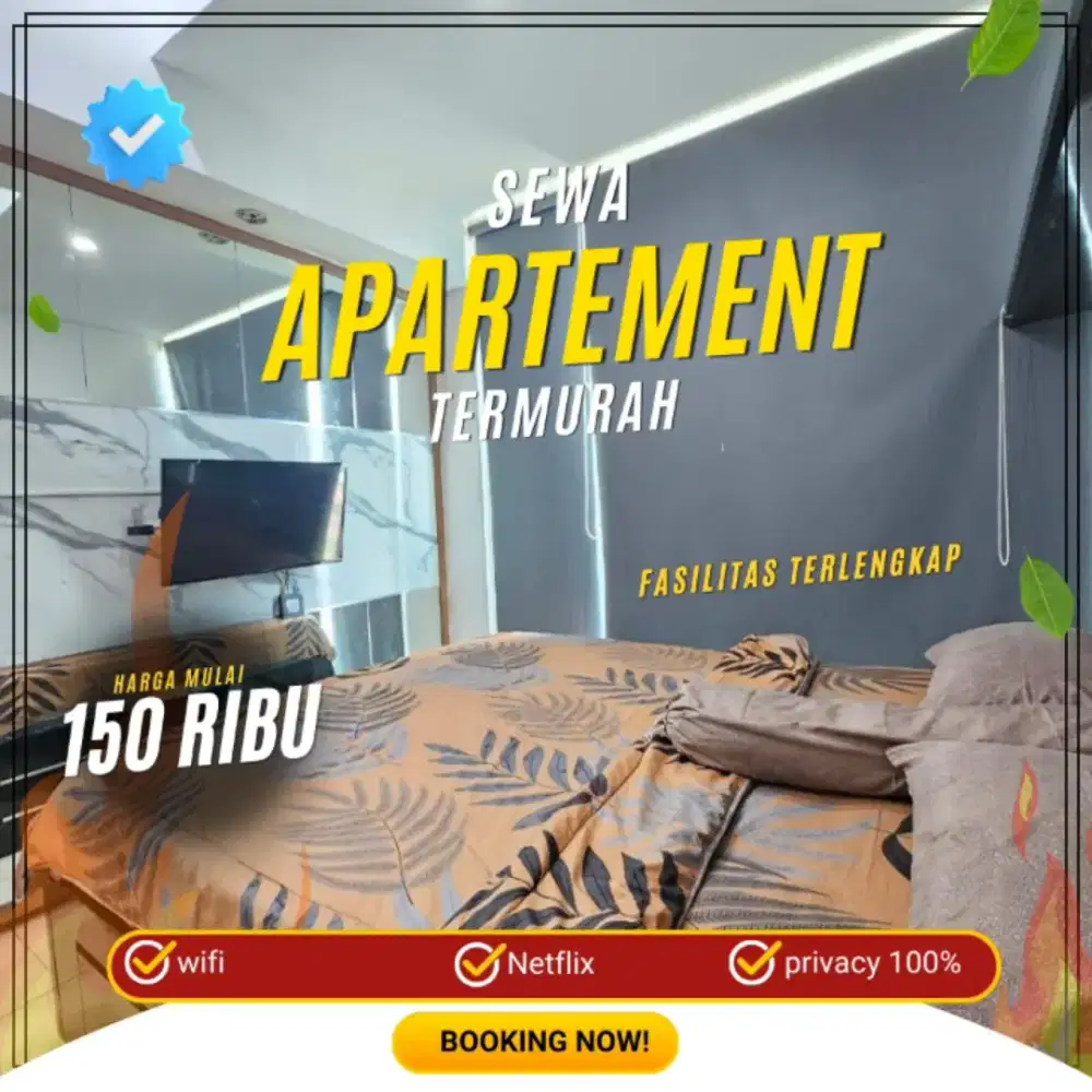 Disewakan Apartemen Bekasi Grand Kamala Lagoon Harian/Transit Termurah