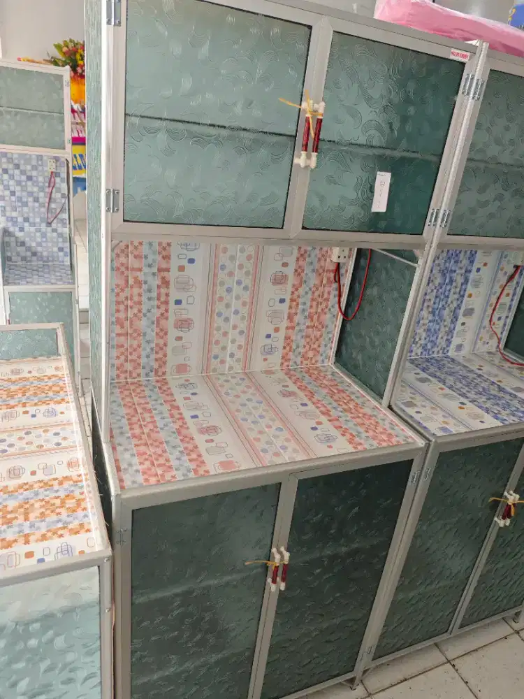 Rak Piring 2 Pintu Minimalis Free Ongkir Bekasi