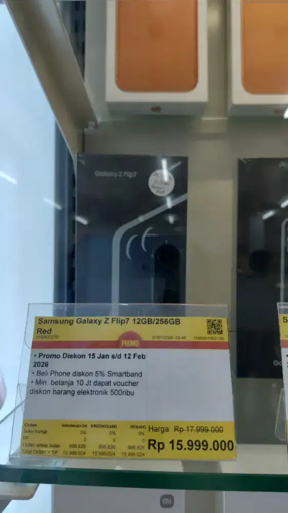 SAMSUNG Z FLIP 7 GARANSI RESMI SEIN