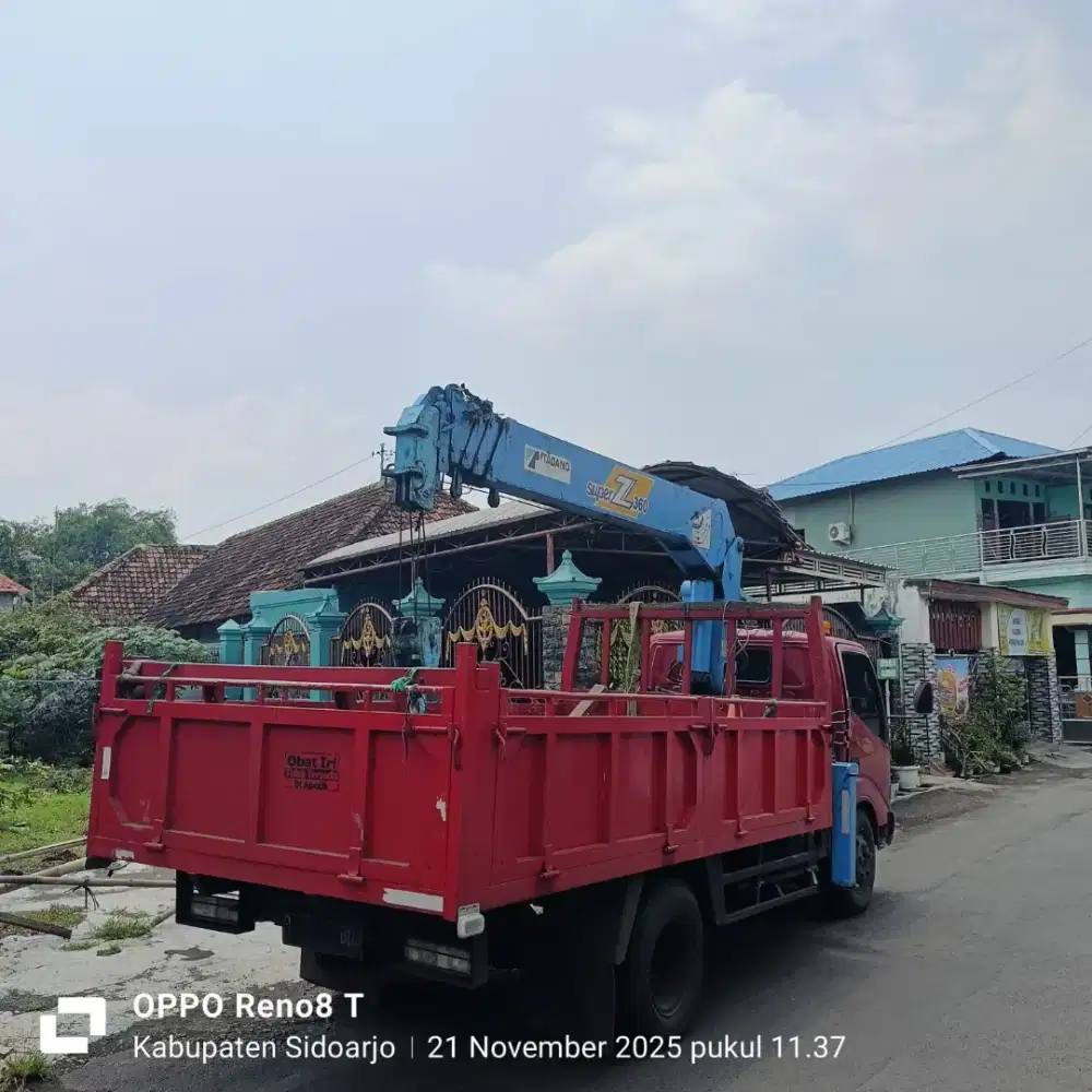 SEWA TRUCK MOUNTED CRANE (TMC) - SIAP KERJA