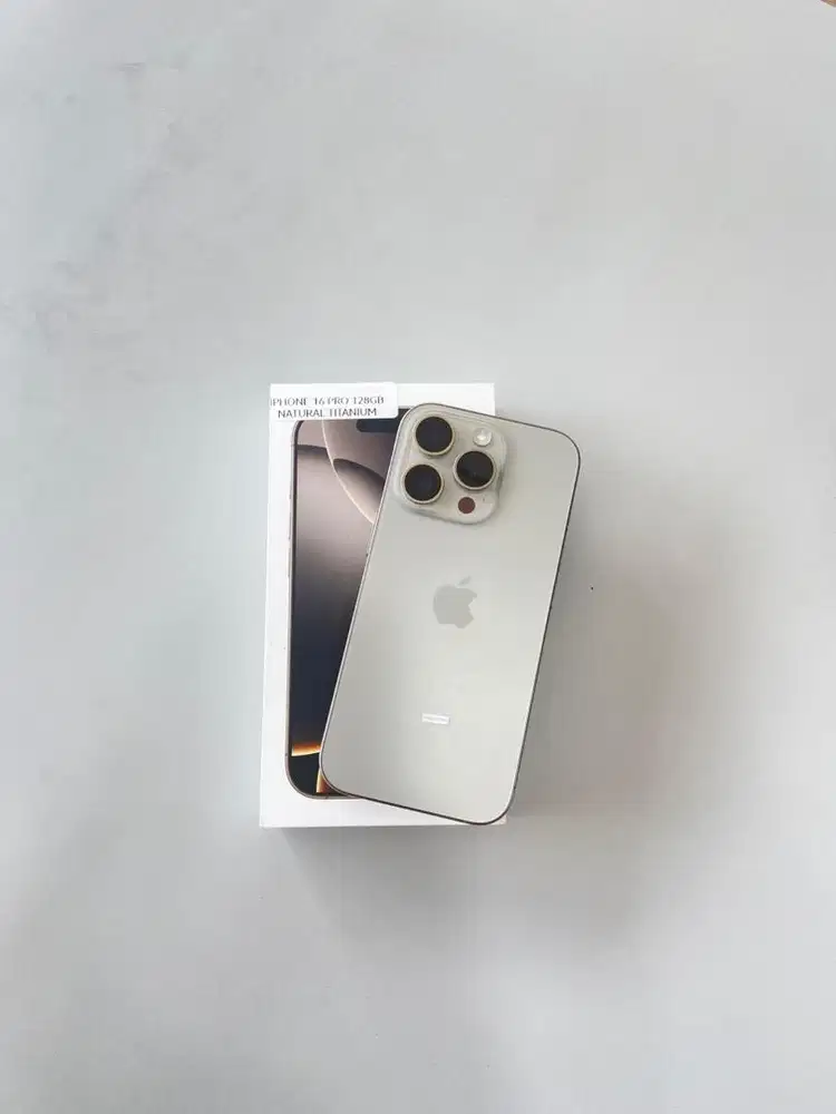 Iphone 16pro 128gb ex resmi