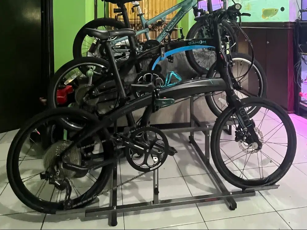 Dijual Sepeda Tern Verge P10 Black Like new
