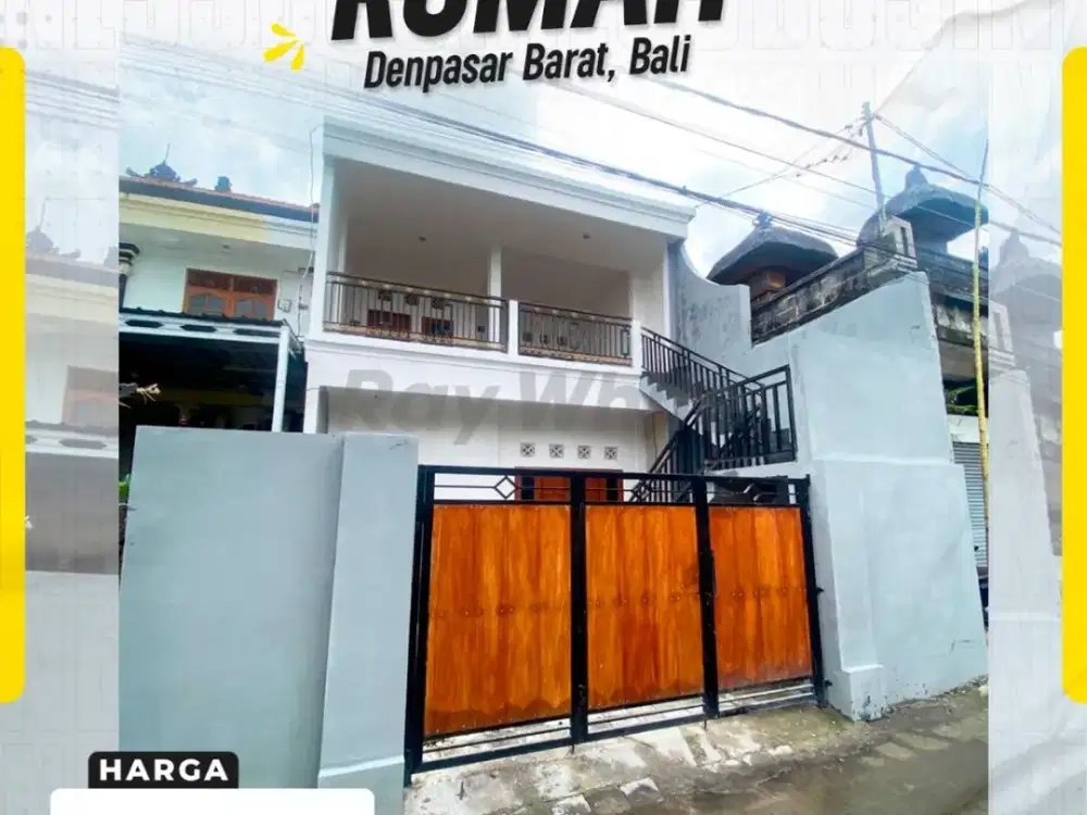 Dijual Rumah Modern 2 Lantai di Kawasan Strategis Monang Maning Denpasar