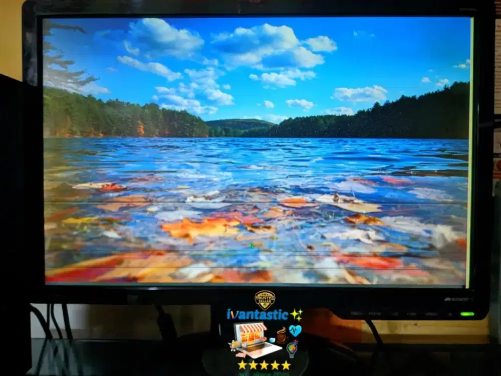 LED 19 Inch LCD Monitor PC BENQ G920WAL SENEYE3