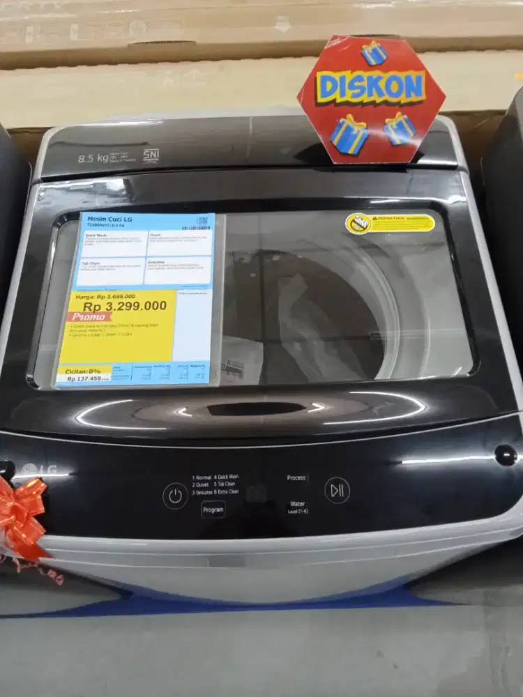 Mesin Cuci LG Top loading