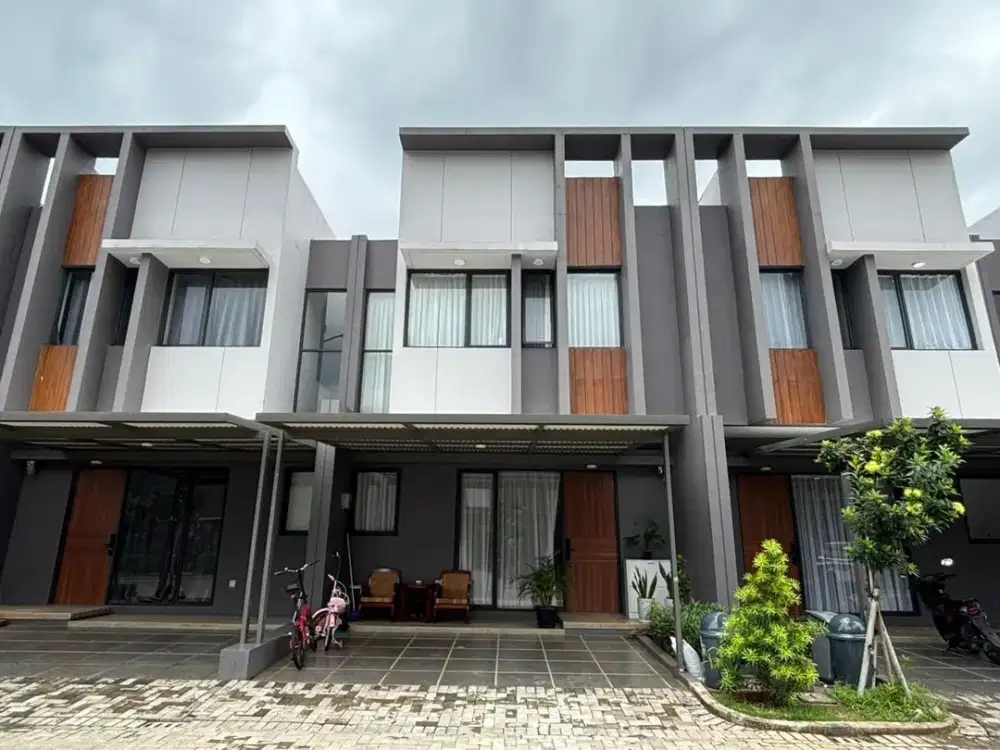 Dijual/Disewakan Rumah Dalam Cluster Tanamas 2 Lantai, Luas Tanah 84M2, Kamar Tidur 4, bisa KPR, Akses Langsung Tol Tambun, Grand Wisata Bekasi