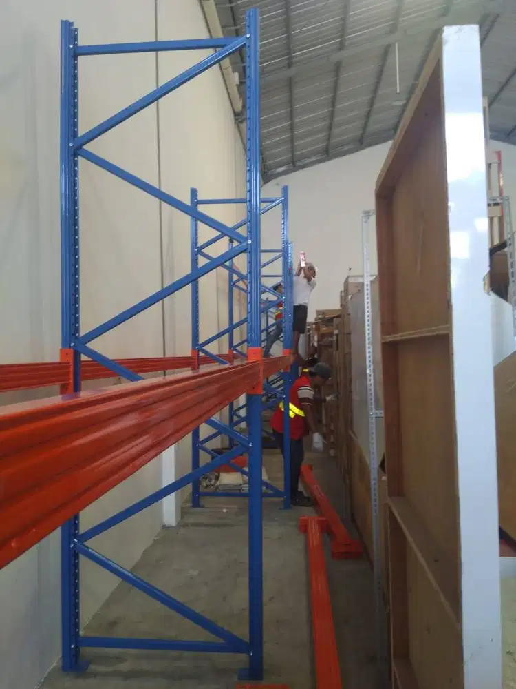 PUSAT RAK GUDANG INDUSTRI READY STOK KAPASITAS 2TON PER LEVL SIAP KRIM