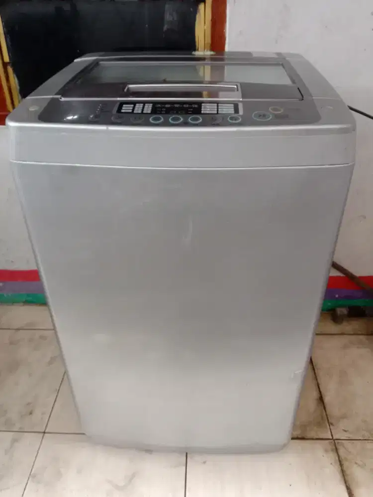 jual mesin cuci 1 tabung Lg 8.5 kg digital/otomatis siap pakai ori